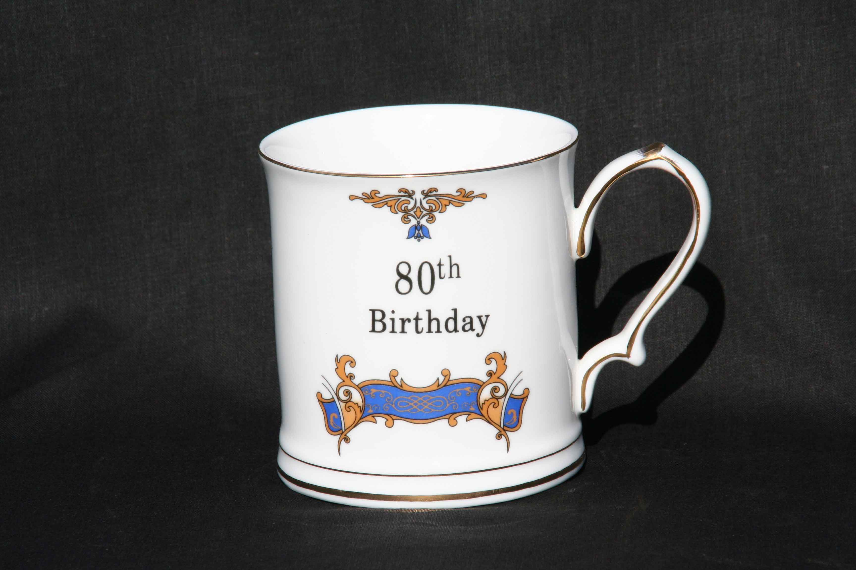 80th Birthday Men�s Tankard